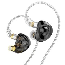 TRN MT4 – Dual-Dynamic Driver HiFi IEM (10 mm Beryllium + 6 mm Dynamic, Detachable Cable)